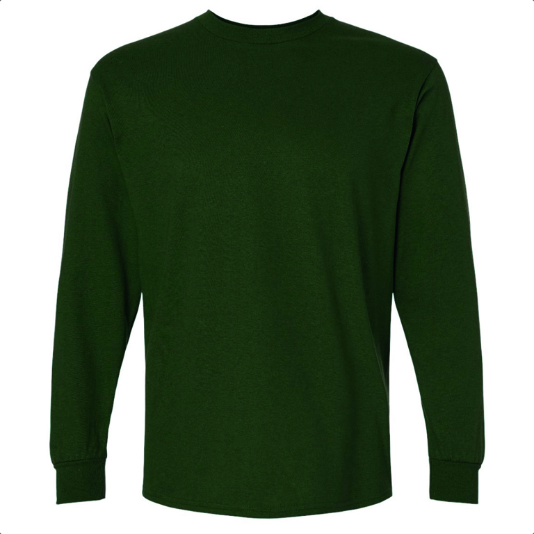 s-s long sleeve shirt 2400 forest green unisex.jpg